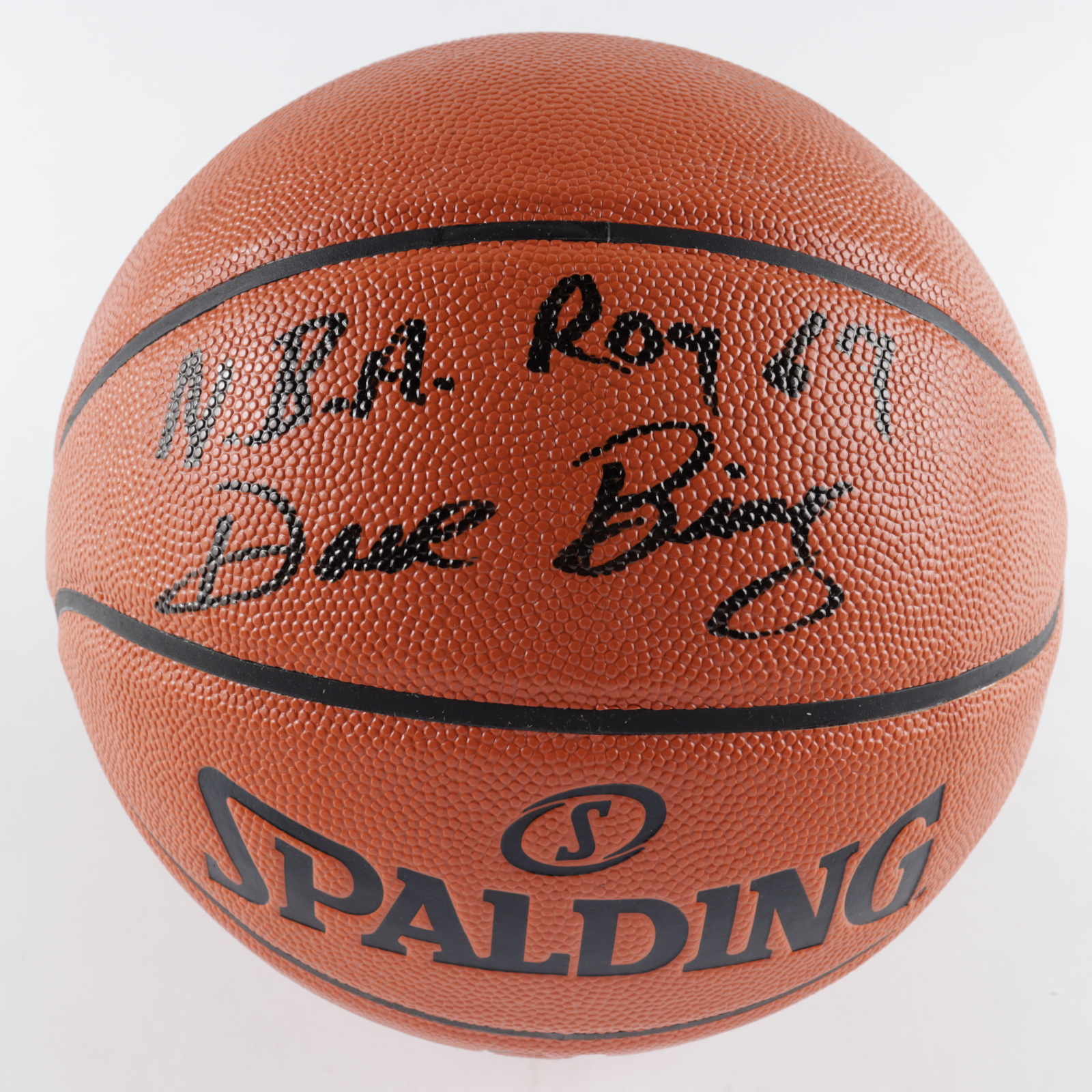 Dave Bing Signed Basketball Inscribed "N.B.A. ROY 67" (Schwartz Sports COA) at PristineAuction.com Dave Bing Signed Basketball Inscribed "N.B.A. ROY 67" (Schwartz Sports COA) at PristineAuction.com