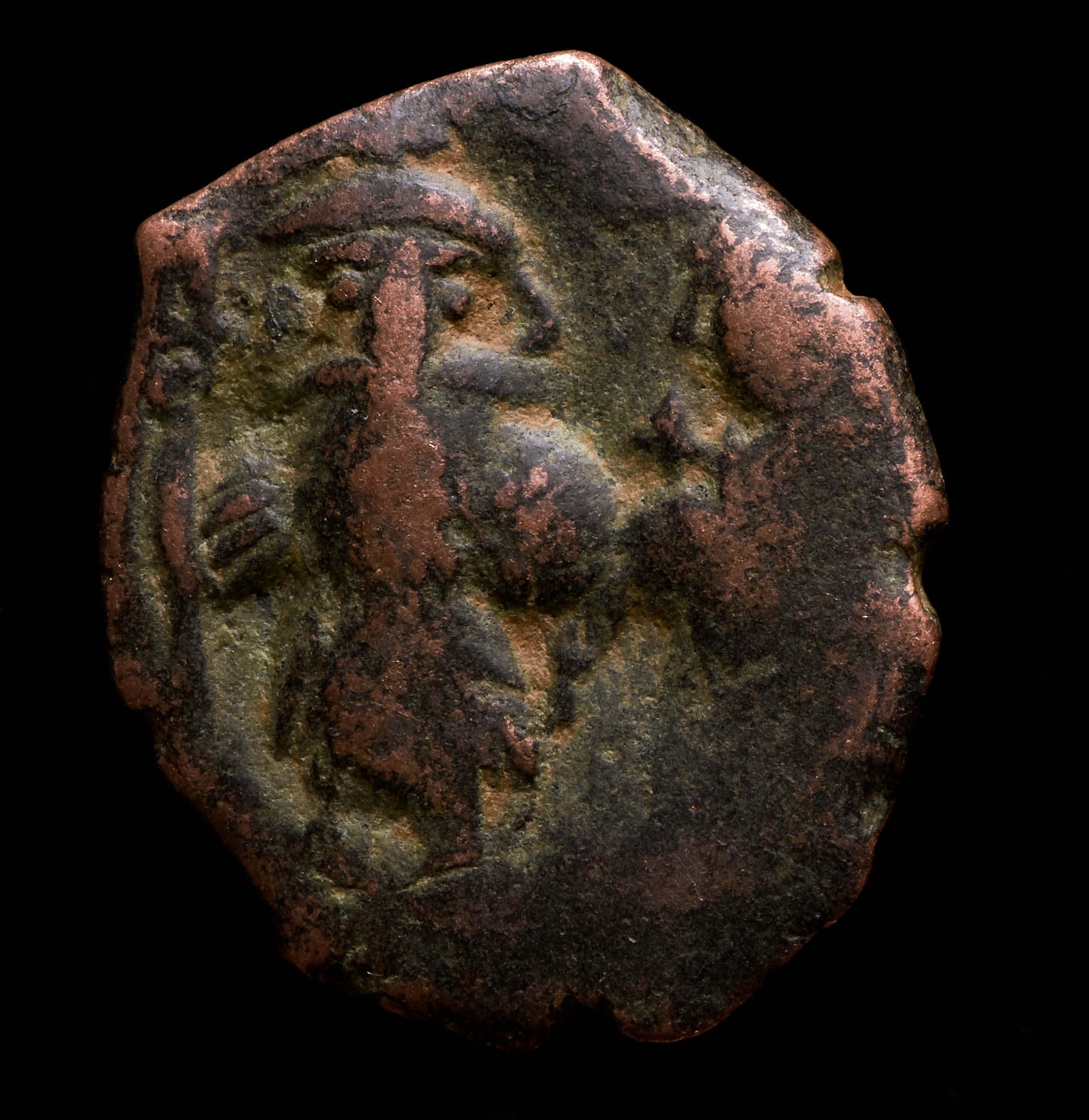 Byzantine Empire - Emperor Constans II AD 641-668 AE Follis Ancient Coin at PristineAuction.com Byzantine Empire - Emperor Constans II AD 641-668 AE Follis Ancient Coin at PristineAuction.com