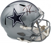 Tony Romo Signed Cowboys Full-Size Speed Helmet (Beckett) at PristineAuction.com