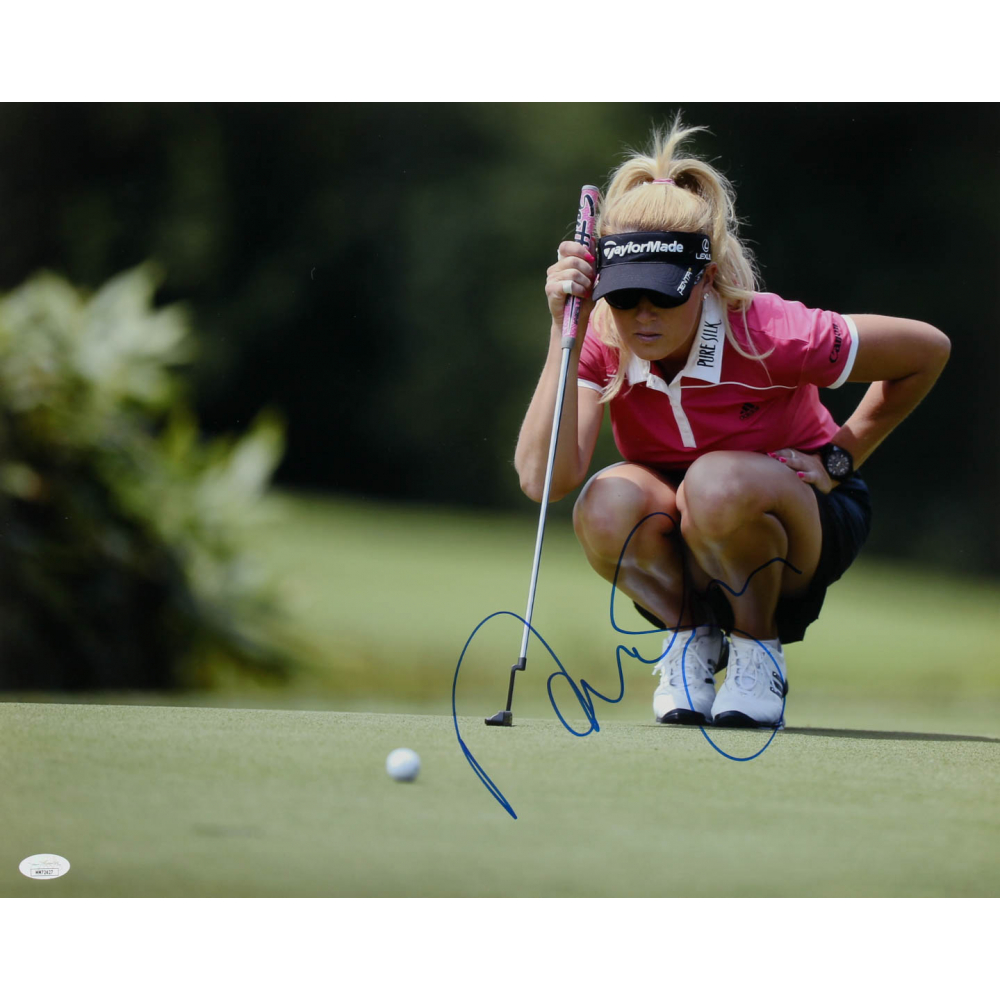 Natalie Gulbis Signed 16x20 Photo (JSA) | Pristine Auction