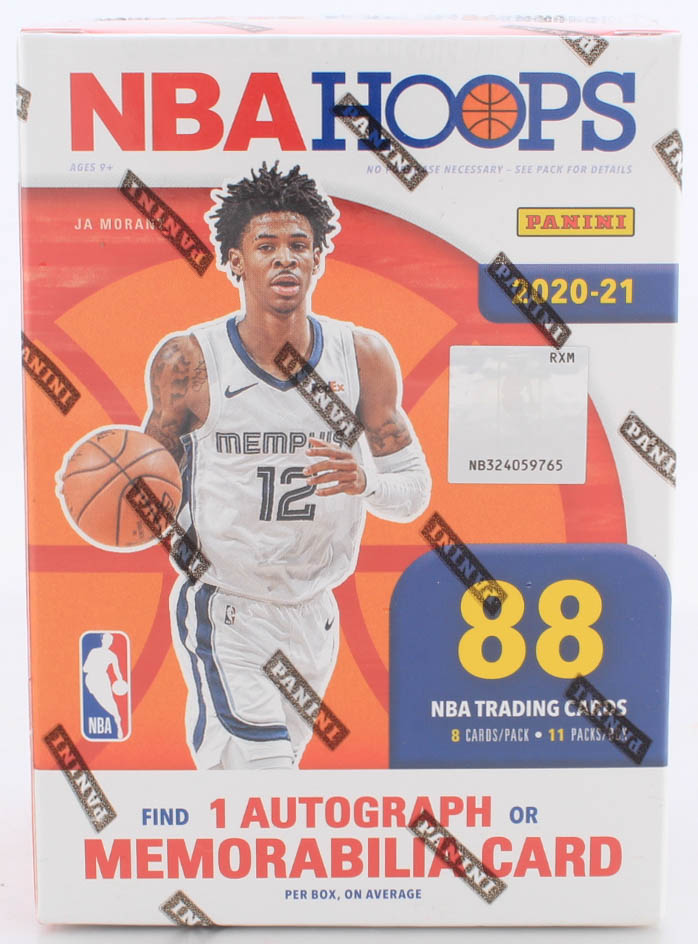 2020-21 Panini NBA Hoops Basketball Blaster Box with (88) Cards at PristineAuction.com 2020-21 Panini NBA Hoops Basketball Blaster Box with (88) Cards at PristineAuction.com
