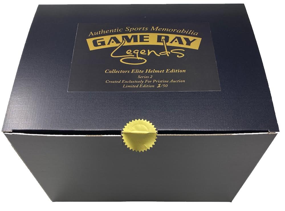 Game Day Legends Collector's Elite Helmet Edition - Series 2 #18/50 at PristineAuction.com Game Day Legends Collector's Elite Helmet Edition - Series 2 #18/50 at PristineAuction.com