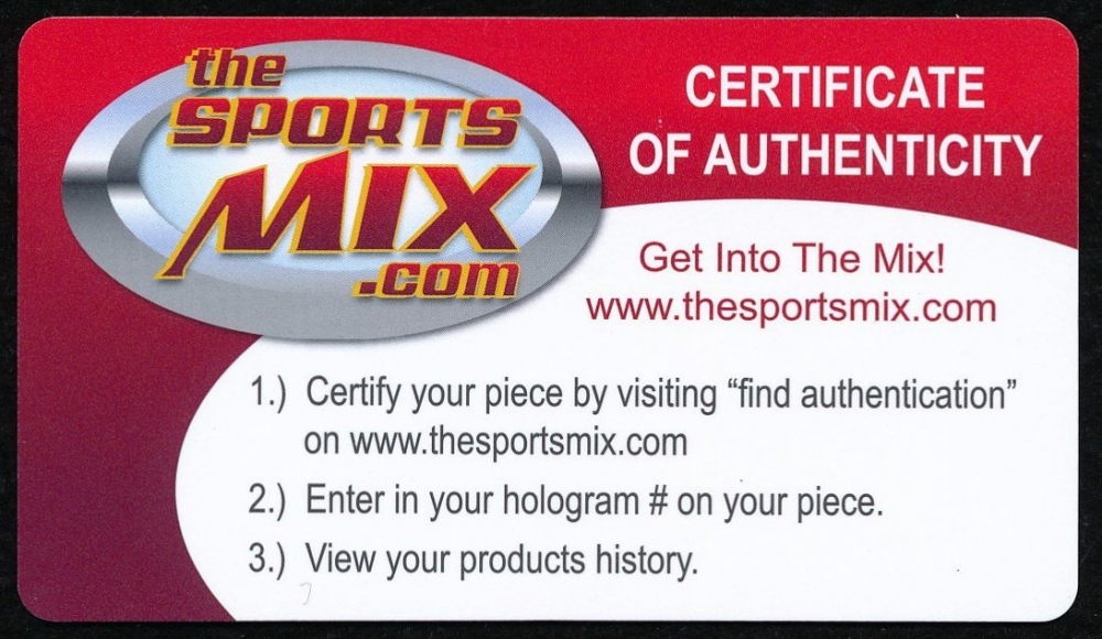 Peyton Hillis Signed Browns Logo Football (The Sports Mix COA) at PristineAuction.com Peyton Hillis Signed Browns Logo Football (The Sports Mix COA) at PristineAuction.com