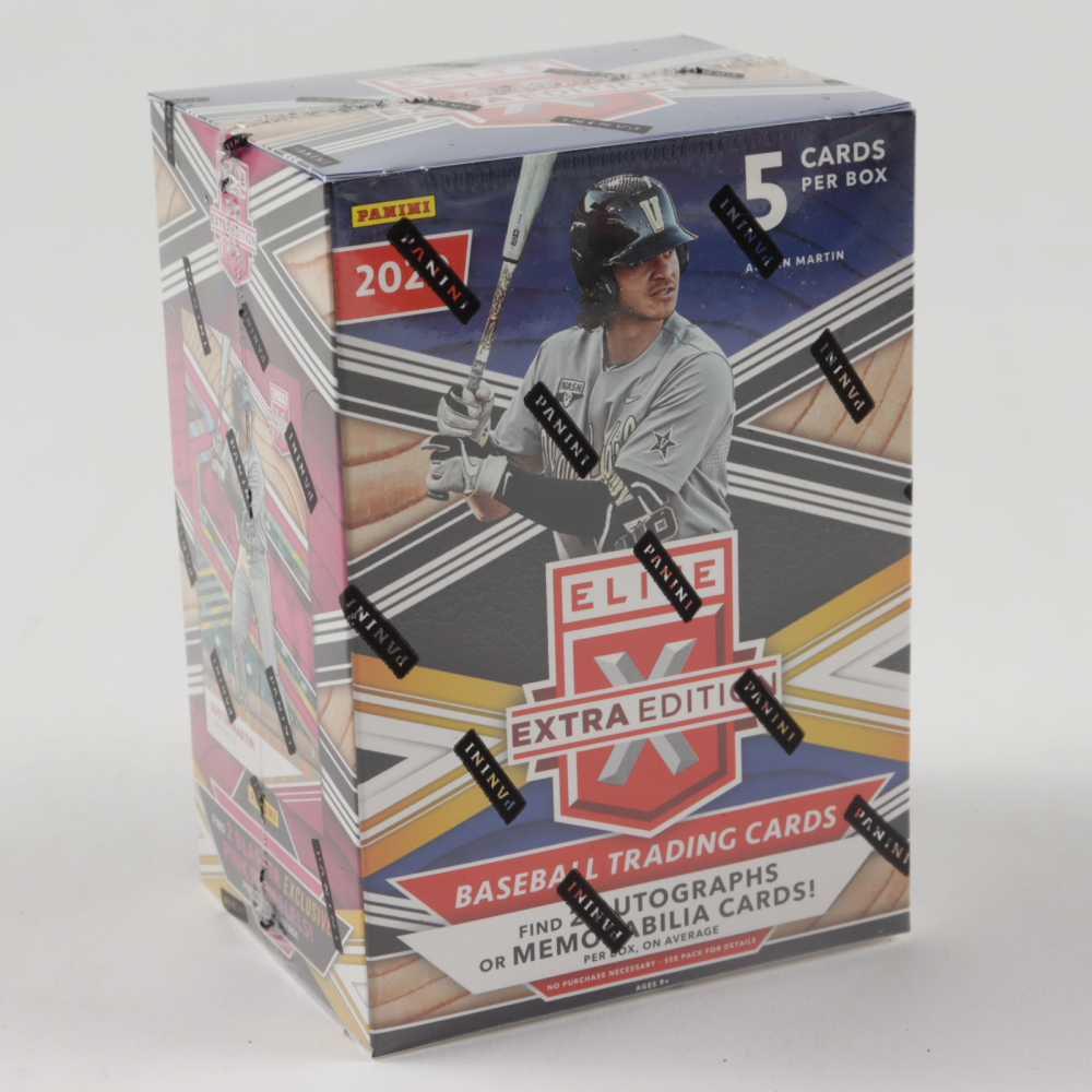 2020 Panini Elite Extra Edition Baseball Blaster Box with (5) Cards