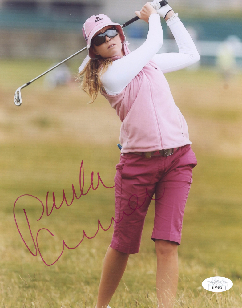 Paula Creamer Signed 8x10 Photo (JSA COA) | Pristine Auction