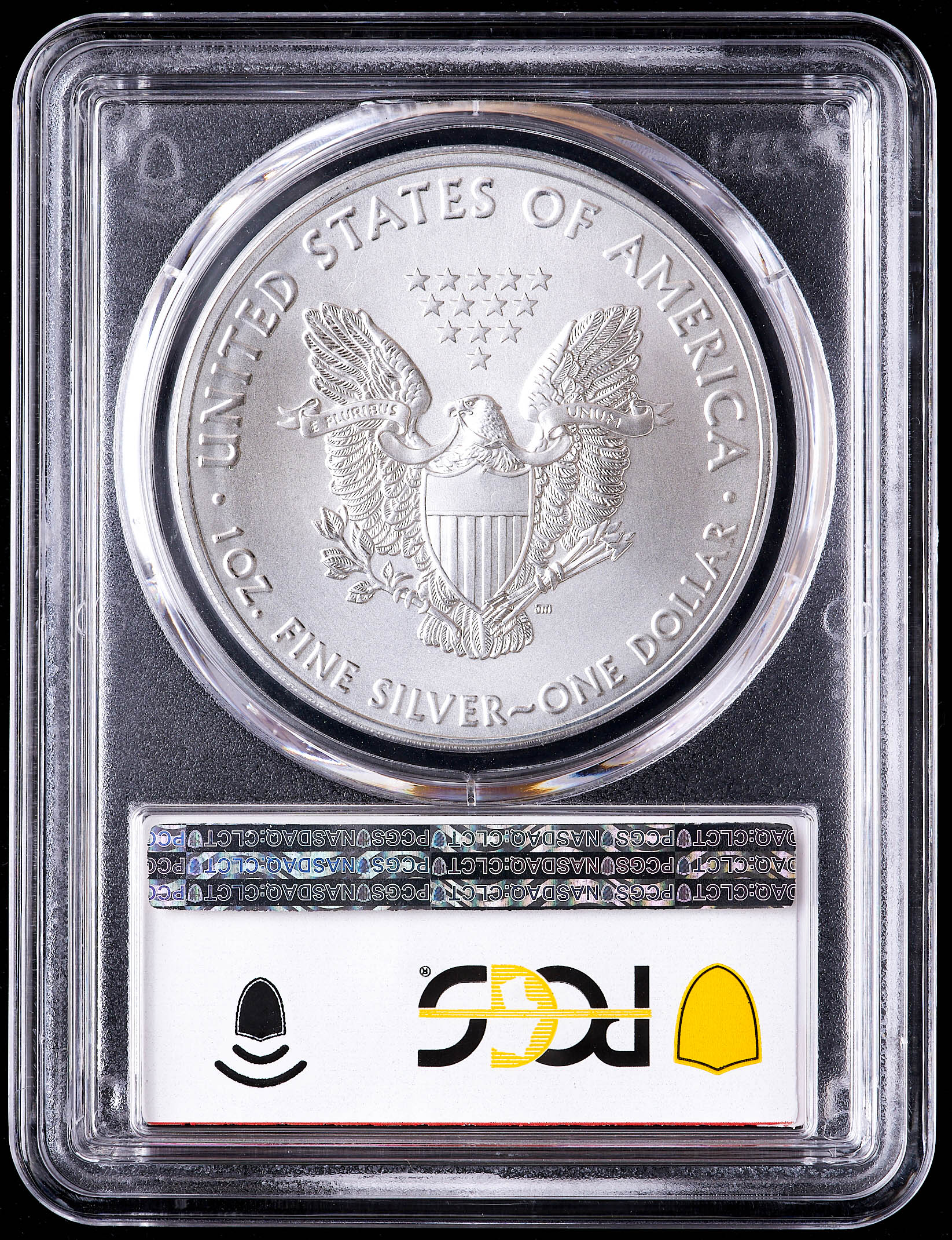 2020-(S) American Silver Eagle $1 One Dollar Coin Emergency Issue - First Strike, Struck at San Francisco Mint (PCGS MS70) at PristineAuction.com 2020-(S) American Silver Eagle $1 One Dollar Coin Emergency Issue - First Strike, Struck at San Francisco Mint (PCGS MS70) at PristineAuction.com