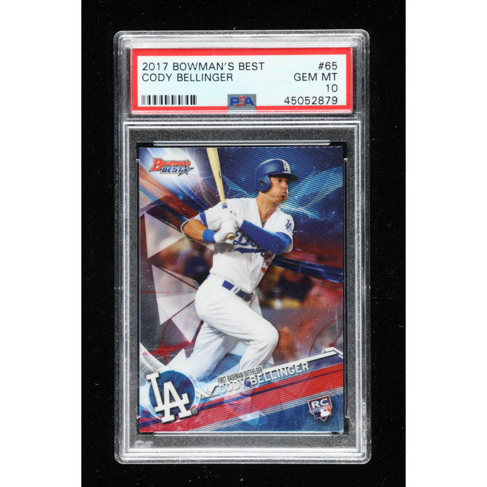 Cody Bellinger 2017 Bowman's Best #65 RC (PSA 10) | Pristine Auction