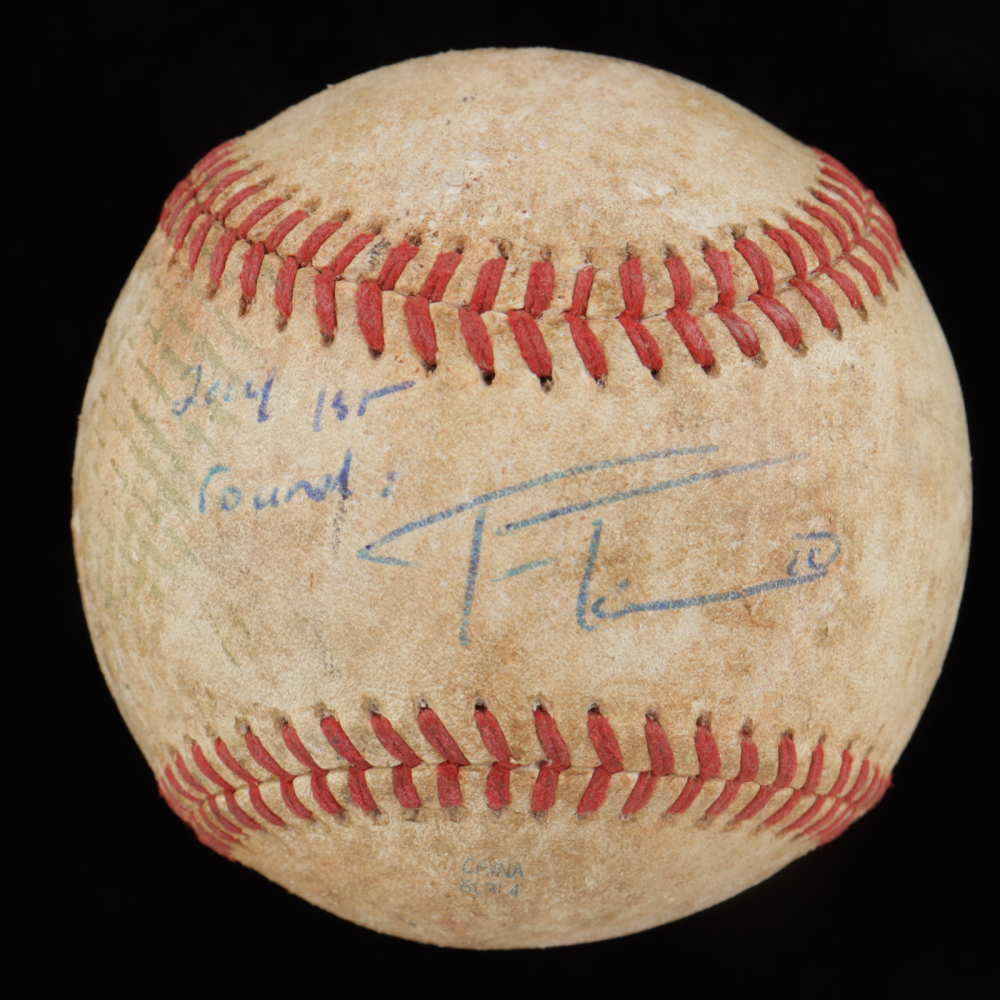 Trea Turner Signed Baseball Inscribed 