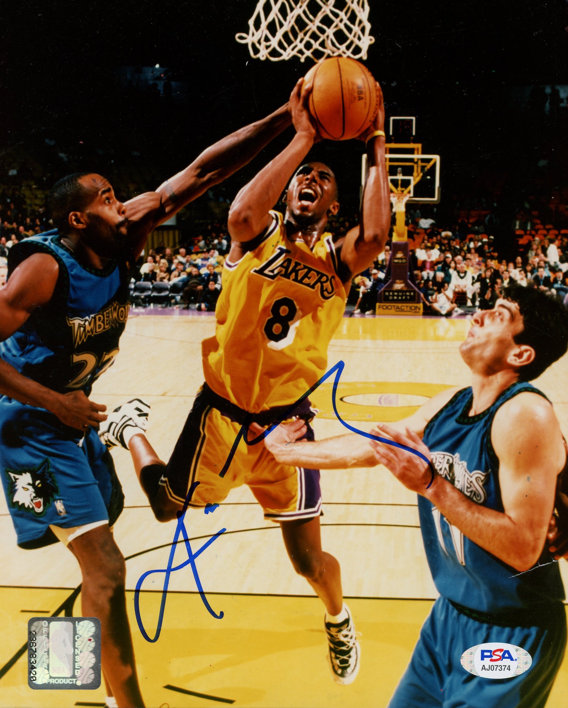 Kobe Bryant Signed Lakers 8x10 Photo (PSA LOA) at PristineAuction.com Kobe Bryant Signed Lakers 8x10 Photo (PSA LOA) at PristineAuction.com