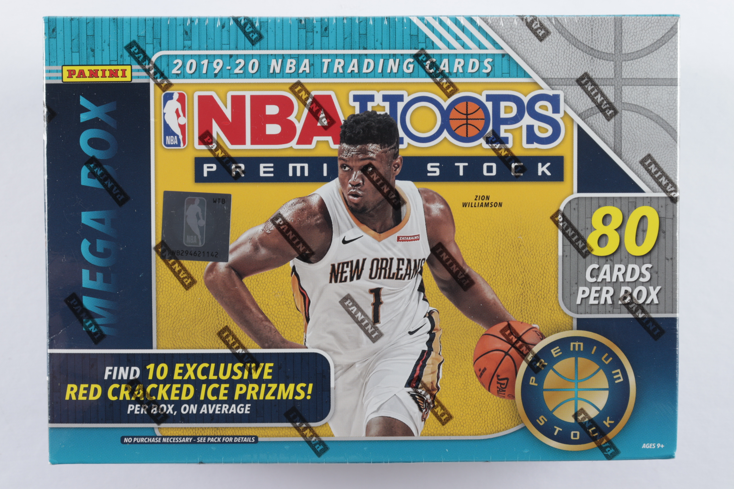 2019-20 NBA Hoops Premium Stock Basketball Mega Box with (10) Packs at PristineAuction.com 2019-20 NBA Hoops Premium Stock Basketball Mega Box with (10) Packs at PristineAuction.com