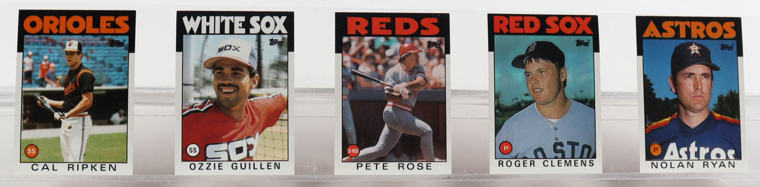 Complete Set of (792) 1986 Topps Baseball Cards at PristineAuction.com Complete Set of (792) 1986 Topps Baseball Cards at PristineAuction.com