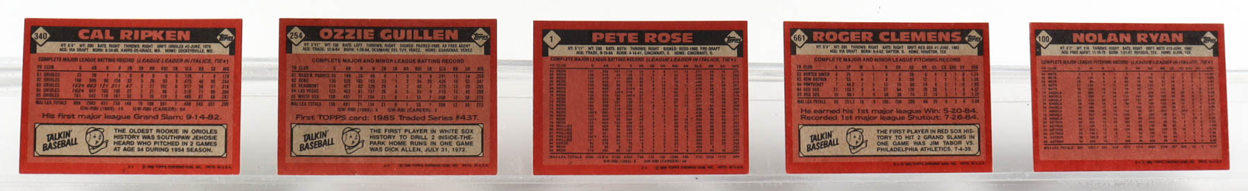 Complete Set of (792) 1986 Topps Baseball Cards at PristineAuction.com Complete Set of (792) 1986 Topps Baseball Cards at PristineAuction.com