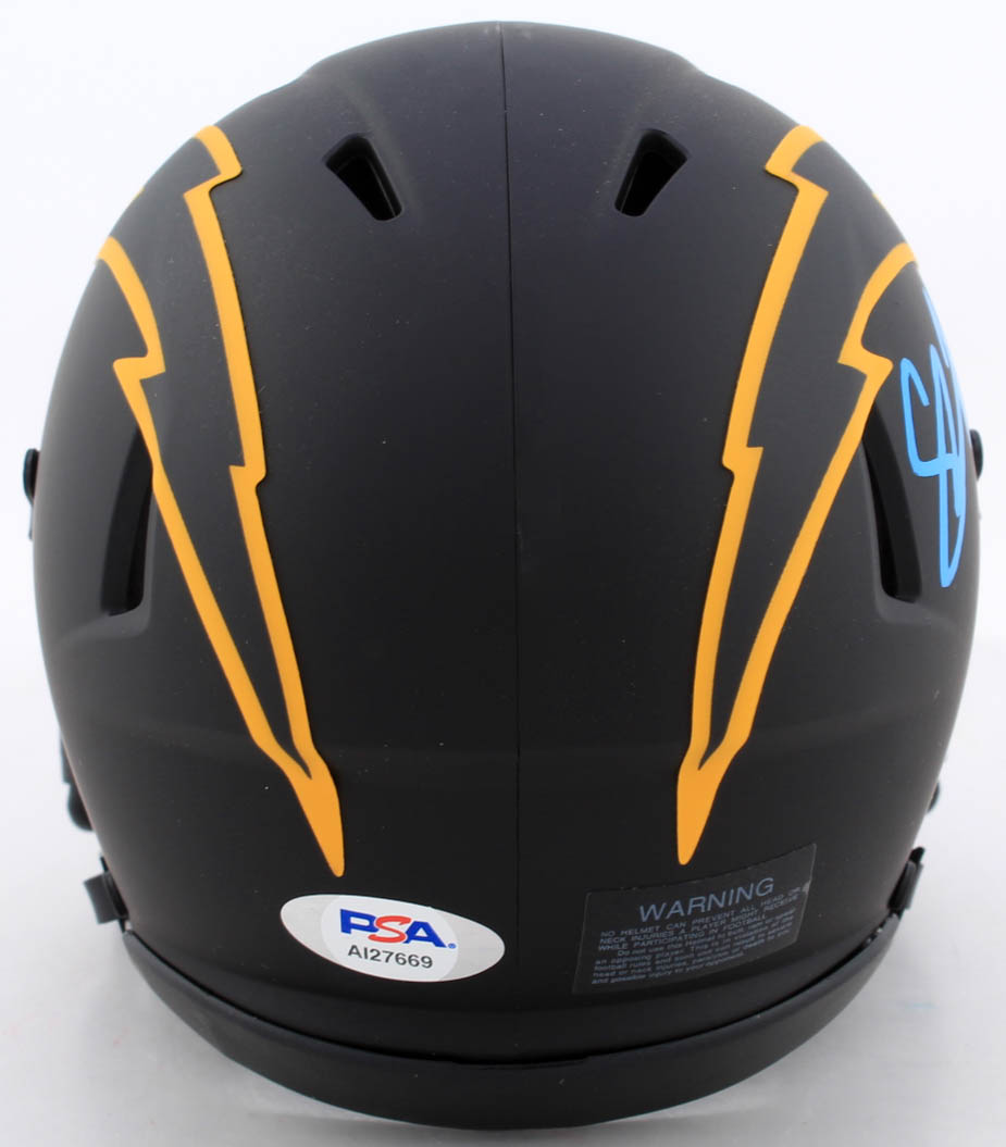 Shawne Merriman Signed Chargers Eclipse Alternate Speed Mini-Helmet (PSA COA) at PristineAuction.com Shawne Merriman Signed Chargers Eclipse Alternate Speed Mini-Helmet (PSA COA) at PristineAuction.com