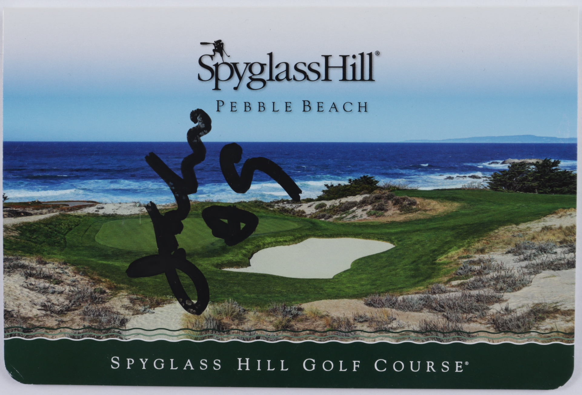 Jim McMahon Signed 2017 Spyglass Hill Pebble Beach Golf Scorecard (JSA COA) at PristineAuction.com Jim McMahon Signed 2017 Spyglass Hill Pebble Beach Golf Scorecard (JSA COA) at PristineAuction.com