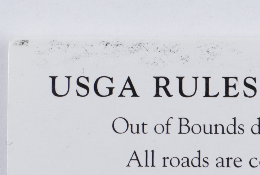 Jim McMahon Signed 2017 Spyglass Hill Pebble Beach Golf Scorecard (JSA COA) at PristineAuction.com Jim McMahon Signed 2017 Spyglass Hill Pebble Beach Golf Scorecard (JSA COA) at PristineAuction.com