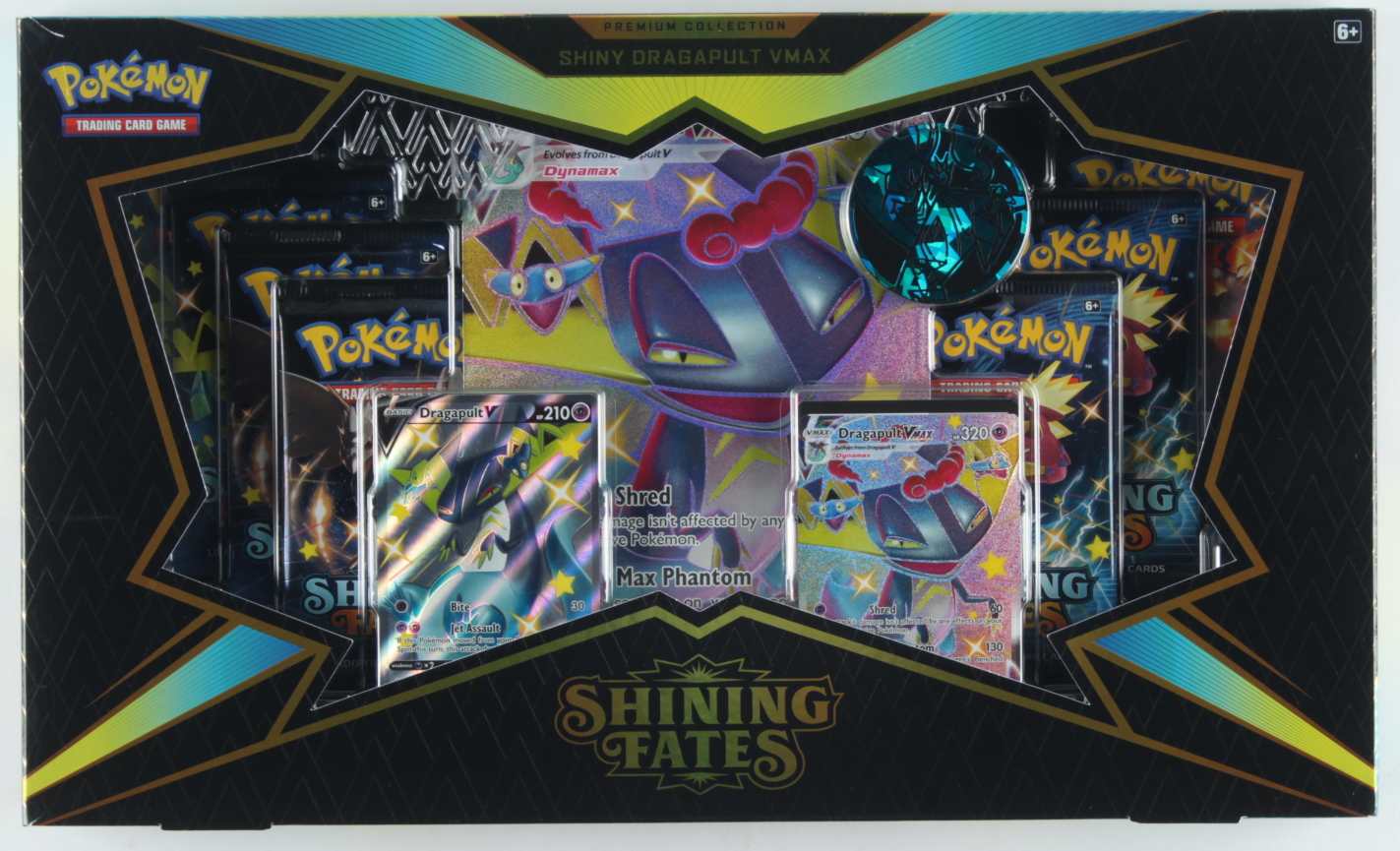 Pokemon TCG: Shining Fates Premium Collection – Shiny Dragapult VMAX (See Description) at PristineAuction.com Pokemon TCG: Shining Fates Premium Collection – Shiny Dragapult VMAX (See Description) at PristineAuction.com
