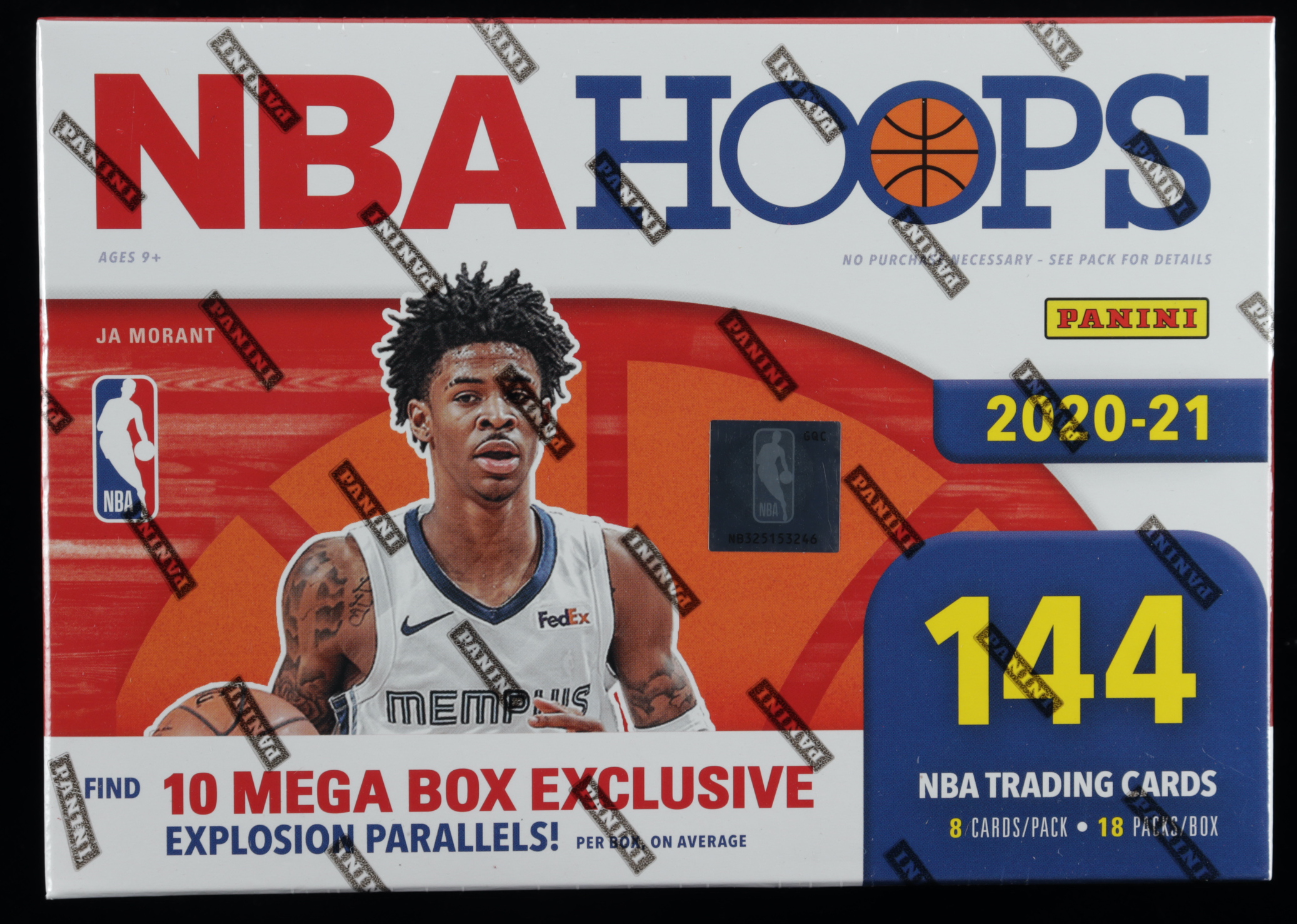 2020-21 NBA Hoops Premium Stock Basketball Mega Box with (18) Packs at PristineAuction.com 2020-21 NBA Hoops Premium Stock Basketball Mega Box with (18) Packs at PristineAuction.com