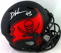 Devin White Signed Buccaneers Full-Size Eclipse Alternate Speed Helmet (Beckett) at PristineAuction.com