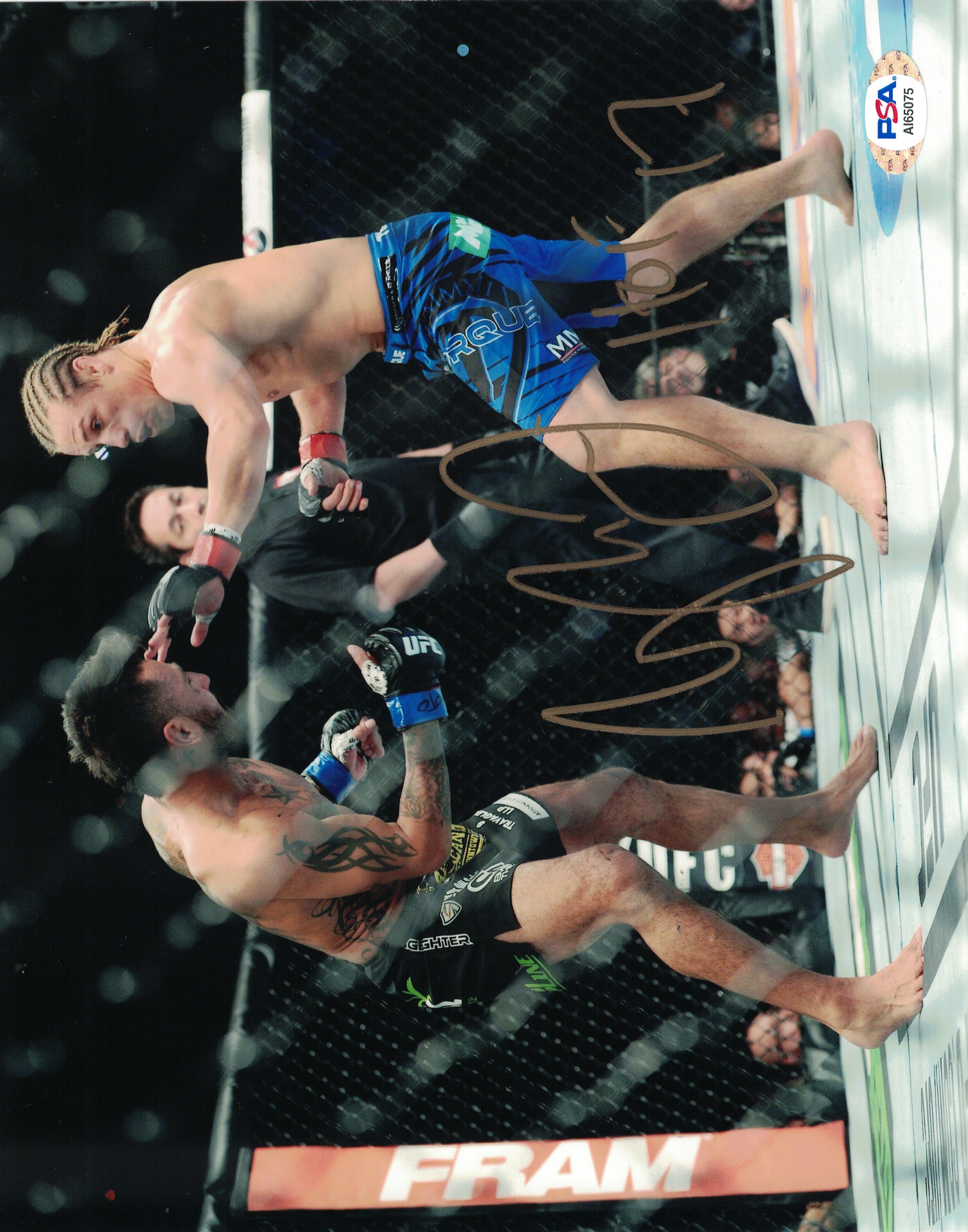 Urijah Faber Signed UFC 8x10 Photo Inscribed "HOF 17" (PSA COA) at PristineAuction.com Urijah Faber Signed UFC 8x10 Photo Inscribed "HOF 17" (PSA COA) at PristineAuction.com