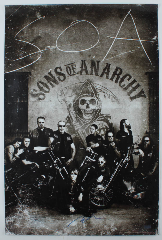 Tommy Flanagan Signed "Sons of Anarchy" 24x36 Poster (Radtke Hologram) (See Description) at PristineAuction.com Tommy Flanagan Signed "Sons of Anarchy" 24x36 Poster (Radtke Hologram) (See Description) at PristineAuction.com