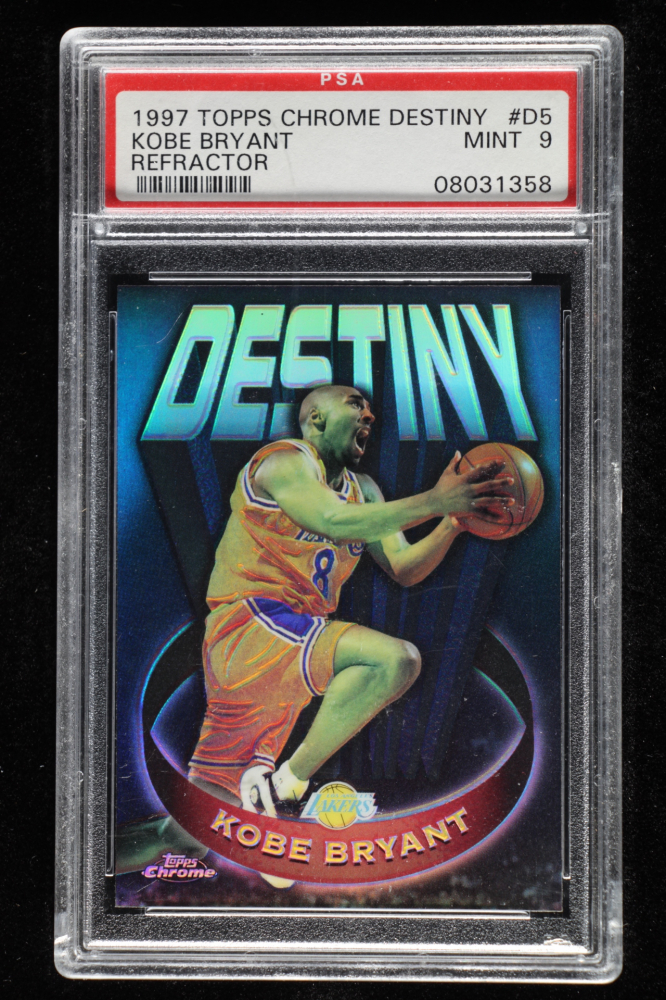 KOBE BRYANT 1998 TOPPS REFRACTOR DESTINY