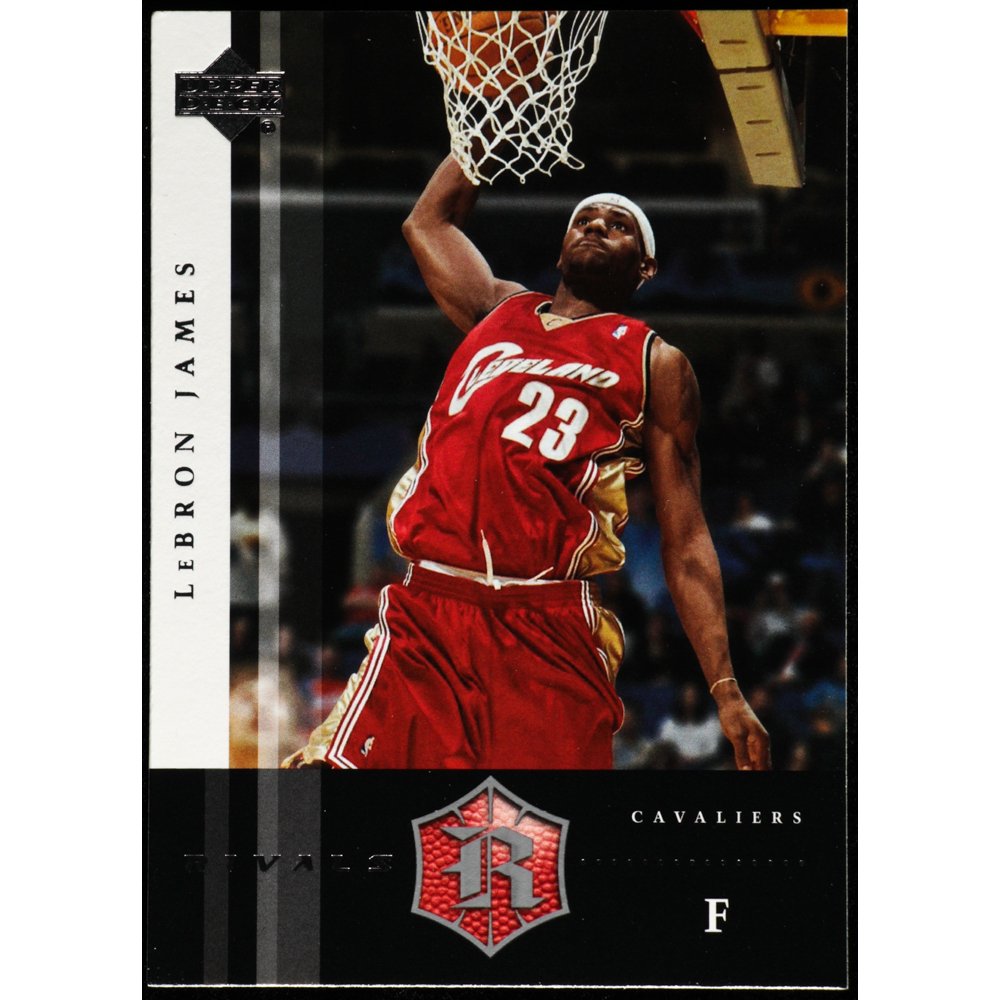 2004 upper deck rivals lebron james