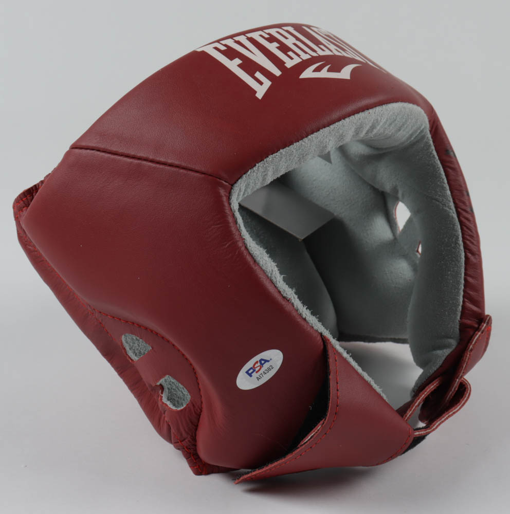 Mike Tyson Signed Everlast Boxing Sparring Helmet With Display Case (PSA COA) at PristineAuction.com Mike Tyson Signed Everlast Boxing Sparring Helmet With Display Case (PSA COA) at PristineAuction.com