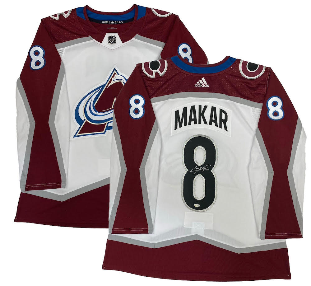Cale Makar Signed Avalanche Jersey (Fanatics Hologram) at PristineAuction.com Cale Makar Signed Avalanche Jersey (Fanatics Hologram) at PristineAuction.com