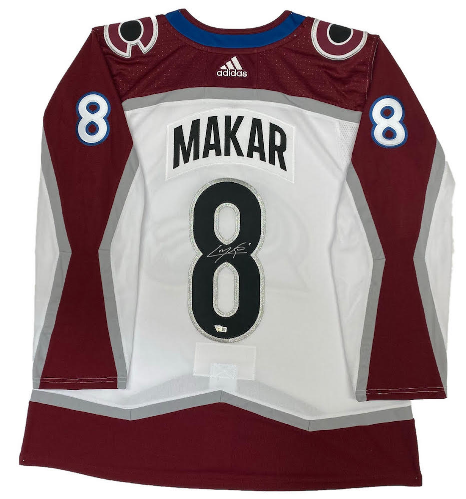 Cale Makar Signed Avalanche Jersey (Fanatics Hologram) at PristineAuction.com Cale Makar Signed Avalanche Jersey (Fanatics Hologram) at PristineAuction.com