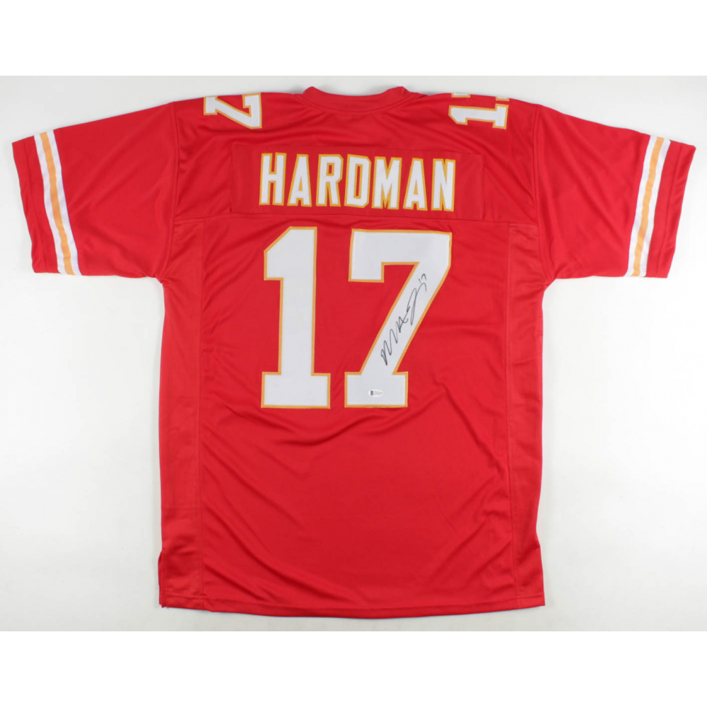 Mecole Hardman Signed Jersey (Beckett COA) Pristine Auction