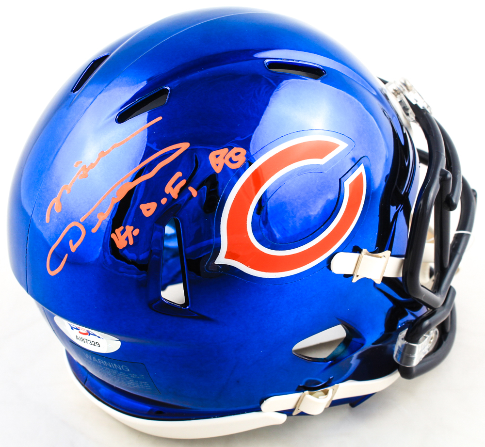 Mike Ditka Signed Bears Chrome Speed Mini Helmet (PSA COA) at PristineAuction.com Mike Ditka Signed Bears Chrome Speed Mini Helmet (PSA COA) at PristineAuction.com