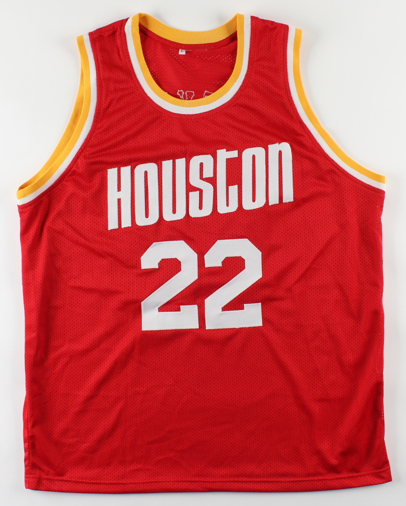 Clyde Drexler Signed Jersey (JSA COA) at PristineAuction.com Clyde Drexler Signed Jersey (JSA COA) at PristineAuction.com