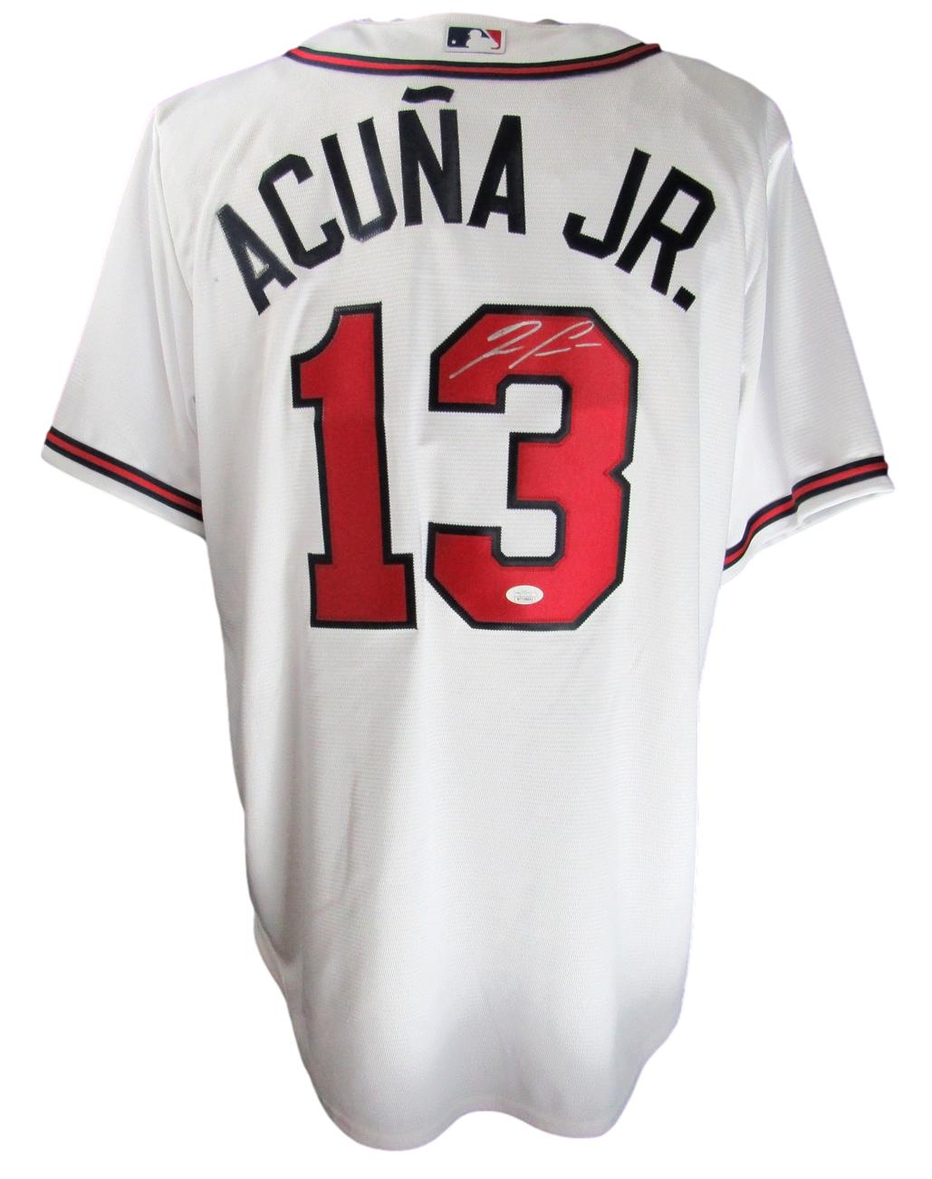 Ronald Acuna Jr. Signed Braves Jersey (JSA COA) at PristineAuction.com Ronald Acuna Jr. Signed Braves Jersey (JSA COA) at PristineAuction.com