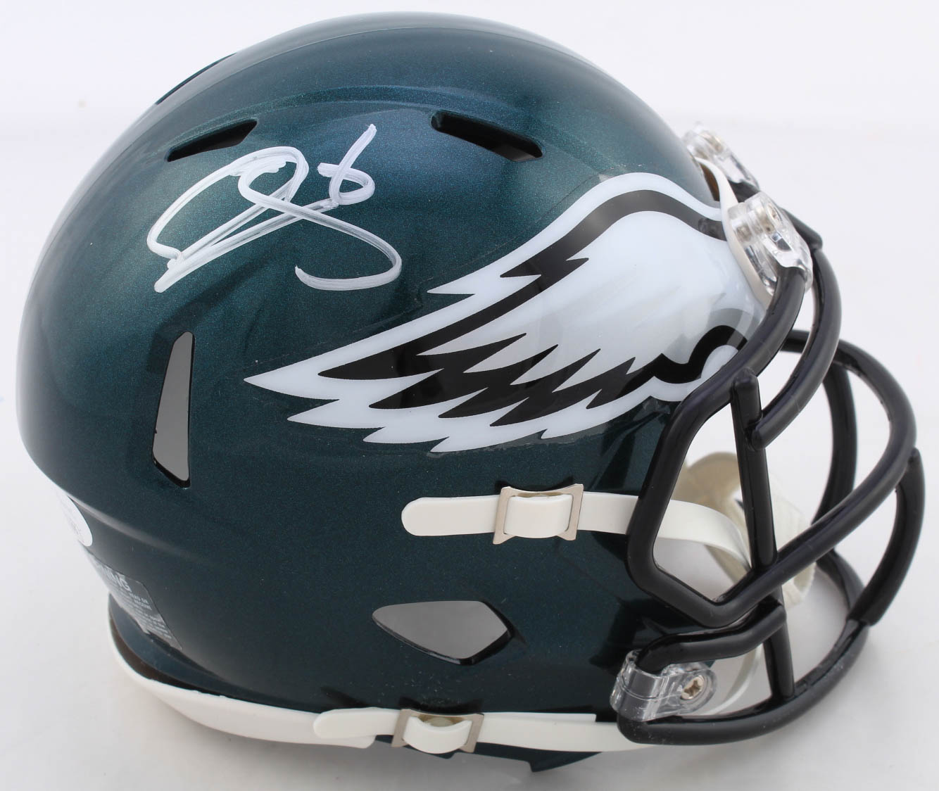 Donovan McNabb Signed Eagles Speed Mini Helmet (JSA COA) at PristineAuction.com Donovan McNabb Signed Eagles Speed Mini Helmet (JSA COA) at PristineAuction.com
