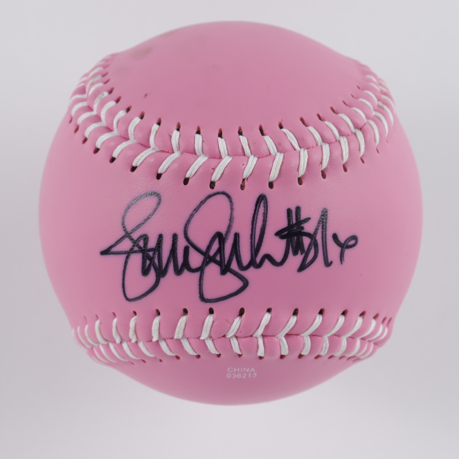 Jennie Finch Signed Softball (Leaf COA) at PristineAuction.com Jennie Finch Signed Softball (Leaf COA) at PristineAuction.com