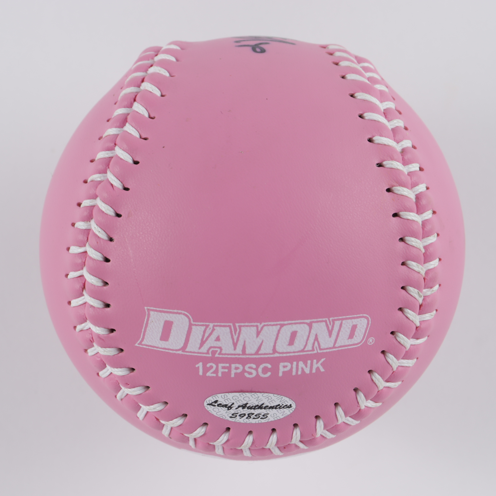 Jennie Finch Signed Softball (Leaf COA) at PristineAuction.com Jennie Finch Signed Softball (Leaf COA) at PristineAuction.com