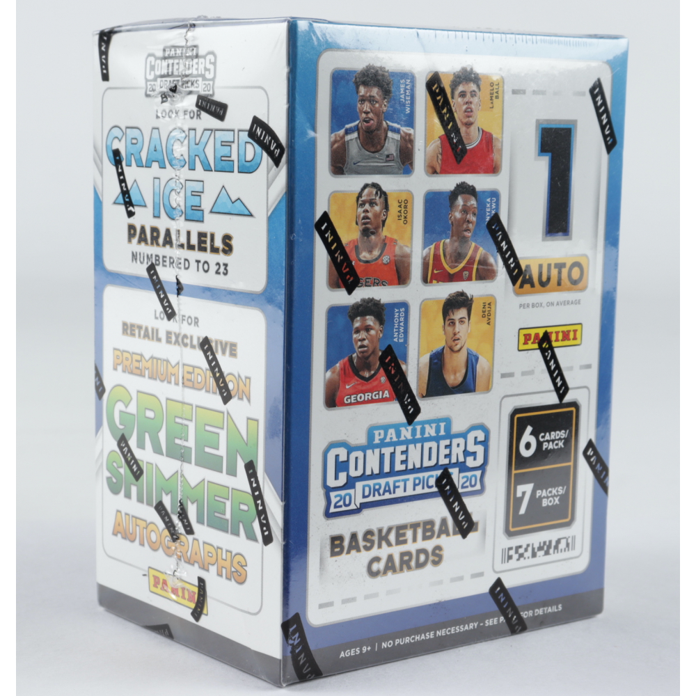2020 Panini Contenders Draft Picks Basketball Card Blaster Box with (7