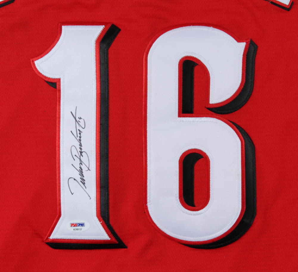 Tucker Barnhart Signed Reds Jersey (PSA COA) at PristineAuction.com Tucker Barnhart Signed Reds Jersey (PSA COA) at PristineAuction.com