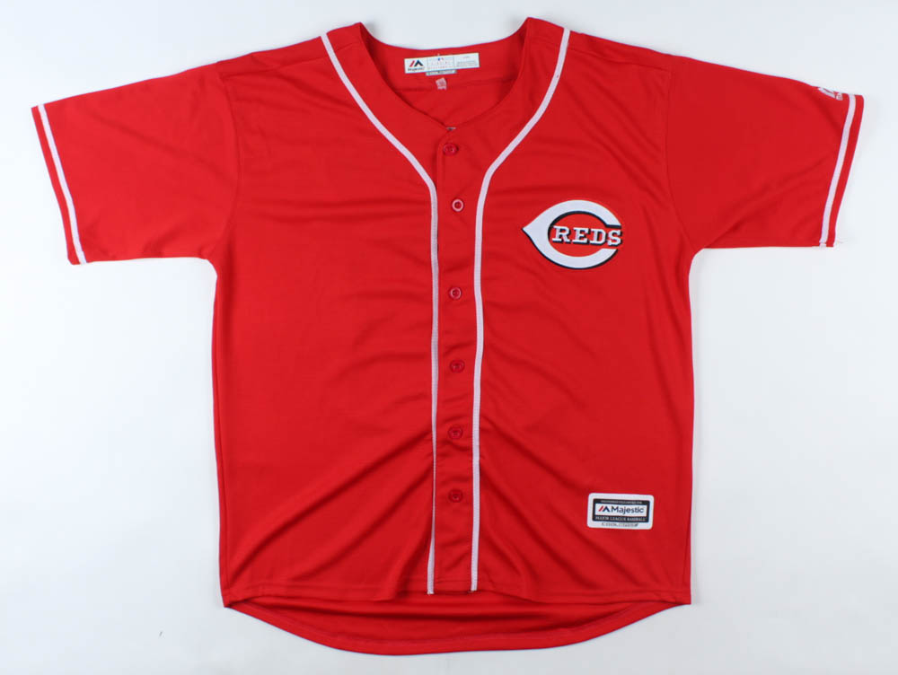 Tucker Barnhart Signed Reds Jersey (PSA COA) at PristineAuction.com Tucker Barnhart Signed Reds Jersey (PSA COA) at PristineAuction.com