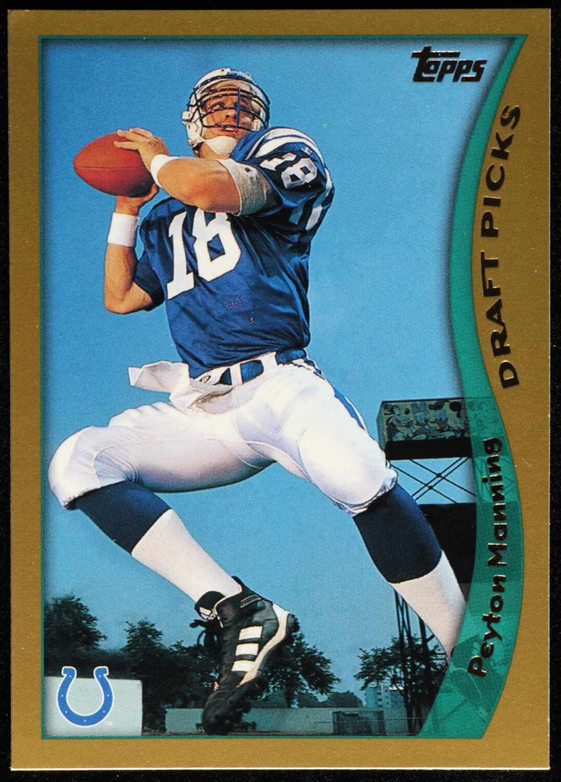 Peyton Manning 1998 Topps #360 RC at PristineAuction.com Peyton Manning 1998 Topps #360 RC at PristineAuction.com