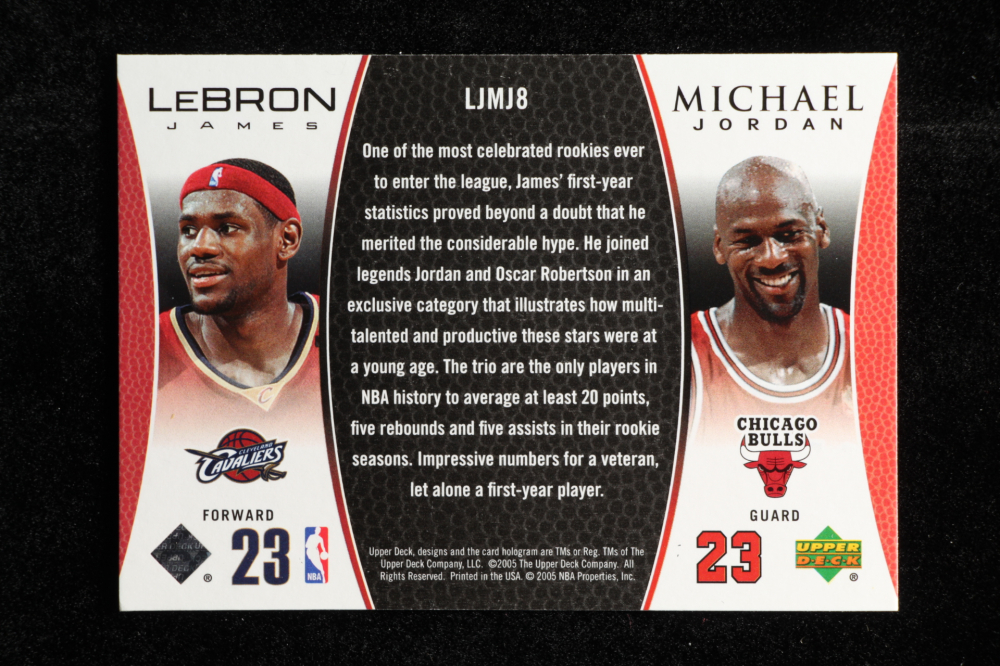2005 upper deck lebron james