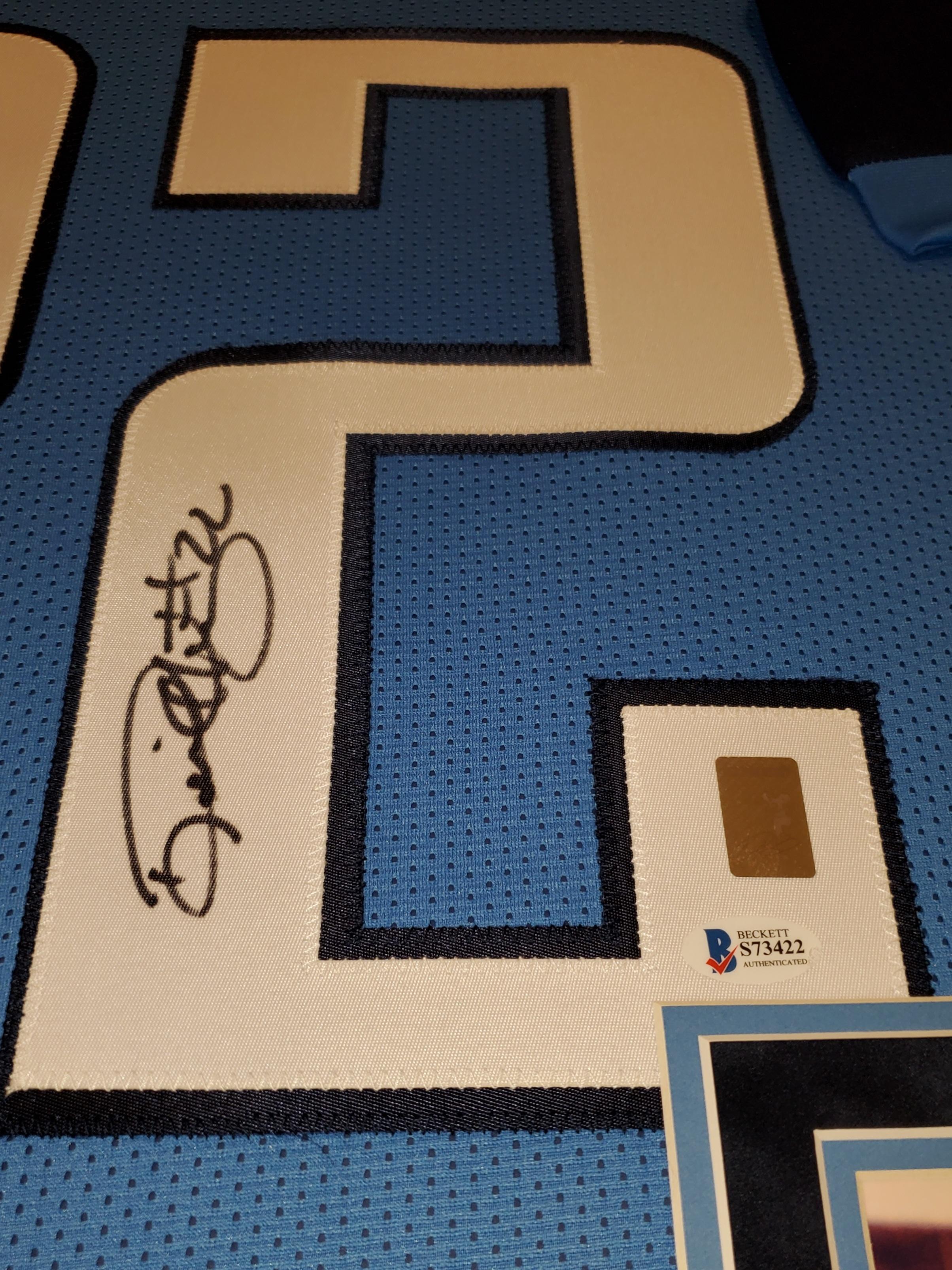Derrick Henry Signed 32x41 Custom Framed Jersey Display with LED Lights (Beckett Hologram & Henry Hologram) at PristineAuction.com Derrick Henry Signed 32x41 Custom Framed Jersey Display with LED Lights (Beckett Hologram & Henry Hologram) at PristineAuction.com