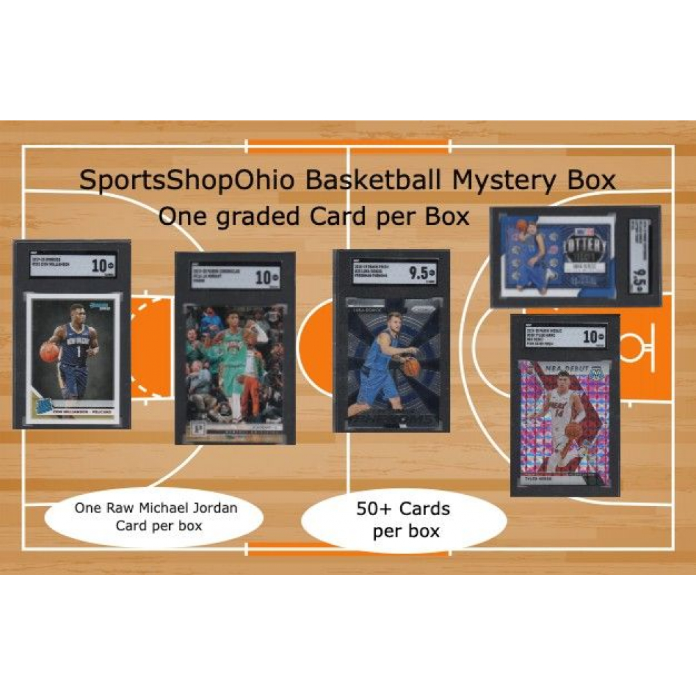 Basketball Card Mystery Box (Graded Card Edition
