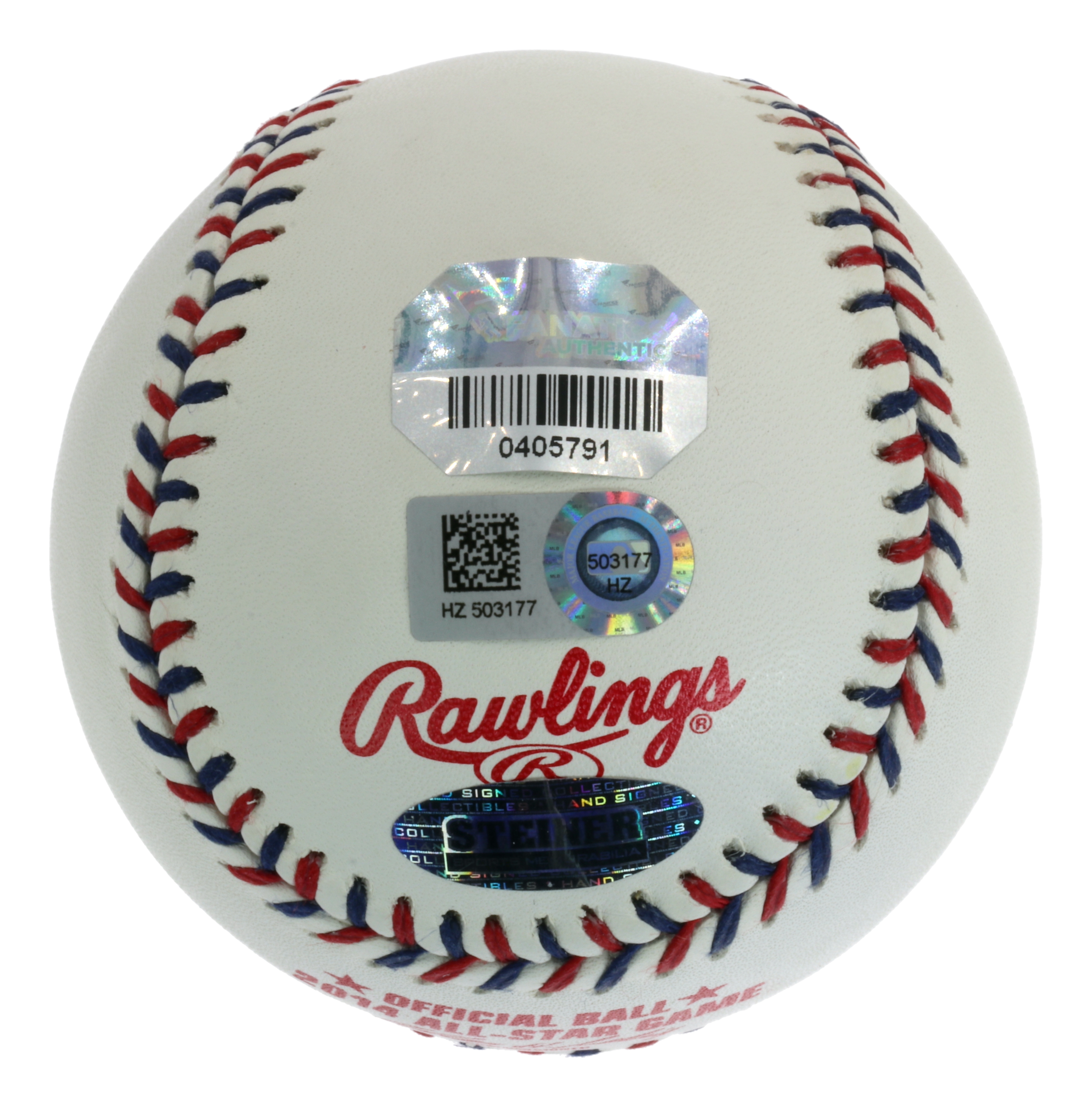 Set of (2) Derek Jeter Signed 2014 All-Star Game Items with Louisville Slugger Bat & Baseball (Steiner COA & MLB Authentication Hologram) at PristineAuction.com Set of (2) Derek Jeter Signed 2014 All-Star Game Items with Louisville Slugger Bat & Baseball (Steiner COA & MLB Authentication Hologram) at PristineAuction.com