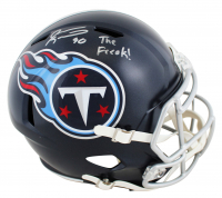Jevon Kearse Signed Titans Full-Size Speed Helmet Inscribed "The Freak!" (Beckett) at PristineAuction.com