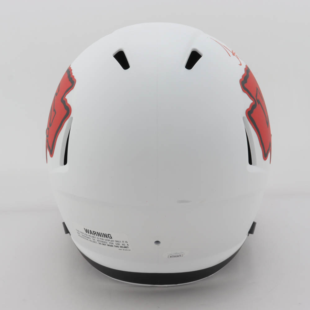 Tyreek Hill Signed Chiefs Full-Size Lunar Eclipse Alternate Speed Helmet Inscribed "Cheetah" (JSA COA) (See Description) at PristineAuction.com Tyreek Hill Signed Chiefs Full-Size Lunar Eclipse Alternate Speed Helmet Inscribed "Cheetah" (JSA COA) (See Description) at PristineAuction.com