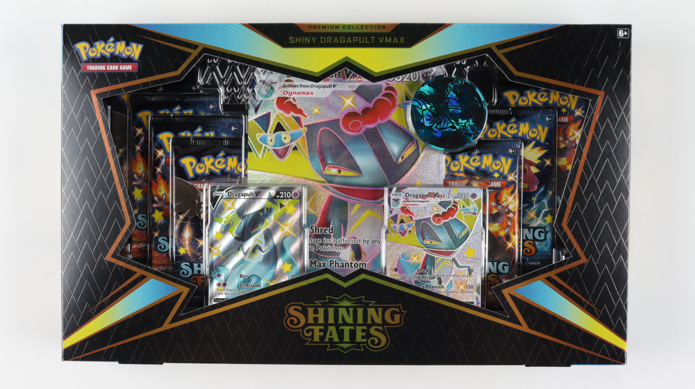 Pokemon TCG: Shining Fates Premium Collection – Shiny Dragapult VMAX (See Description) at PristineAuction.com Pokemon TCG: Shining Fates Premium Collection – Shiny Dragapult VMAX (See Description) at PristineAuction.com