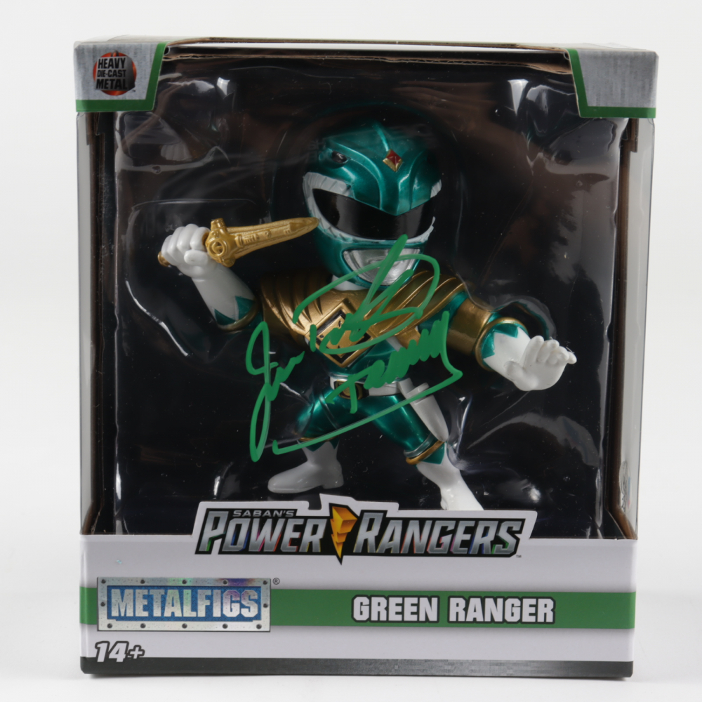 Jason David Frank Signed Mighty Morphin Power Rangers Green Ranger ...