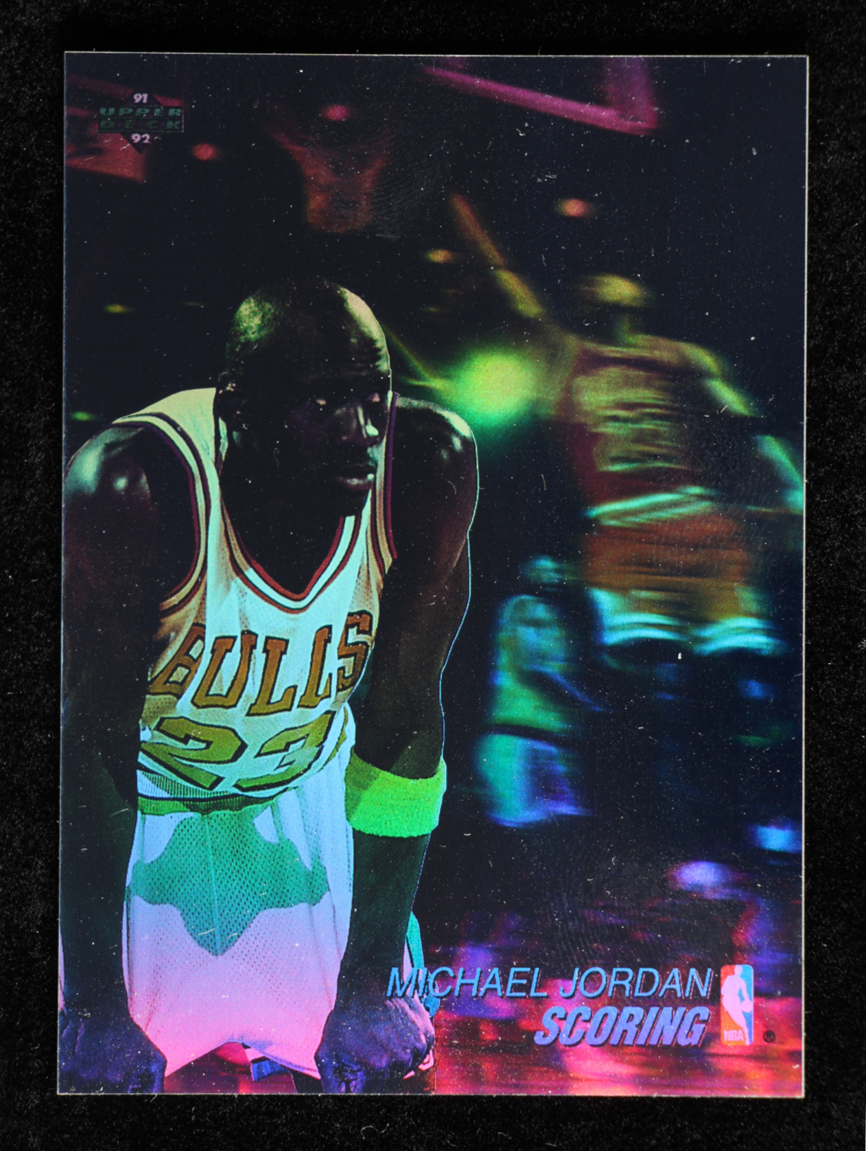 Michael Jordan 1991-92 Upper Deck Award Winner Holograms #AW1 / Scoring Leader at PristineAuction.com Michael Jordan 1991-92 Upper Deck Award Winner Holograms #AW1 / Scoring Leader at PristineAuction.com