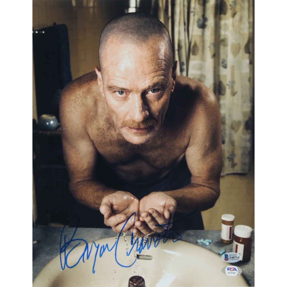 Bryan Cranston Signed "Breaking Bad" 11x14 Photo (Beckett) | Pristine ...
